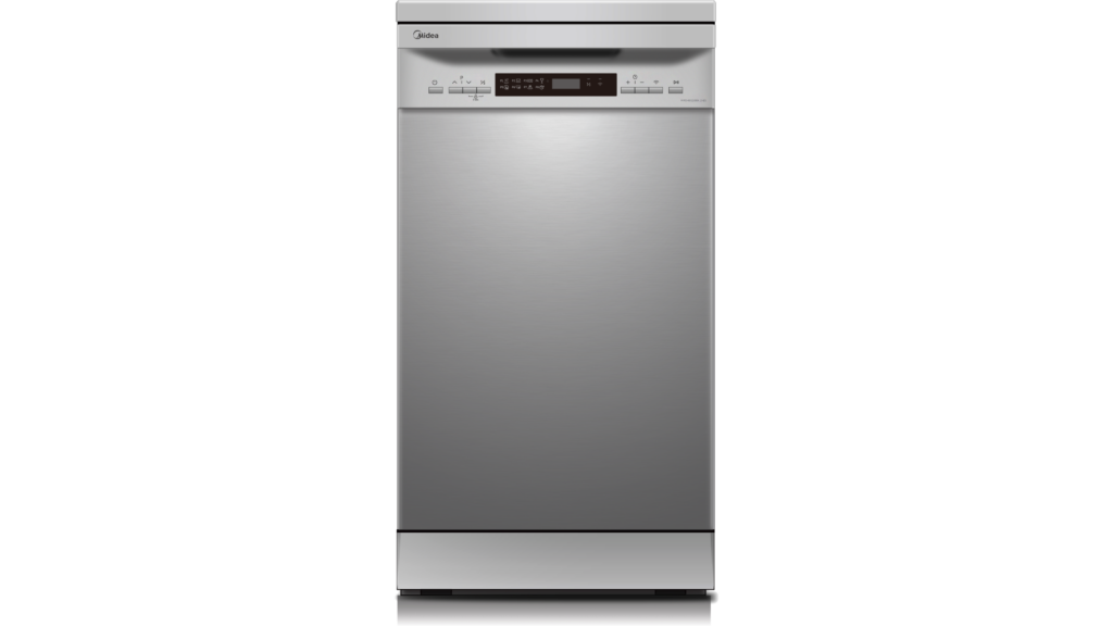 Midea Dishwasher Free Standing 45cm INOX With WiFi Connectivity (MFD45S200X) Midea Malta