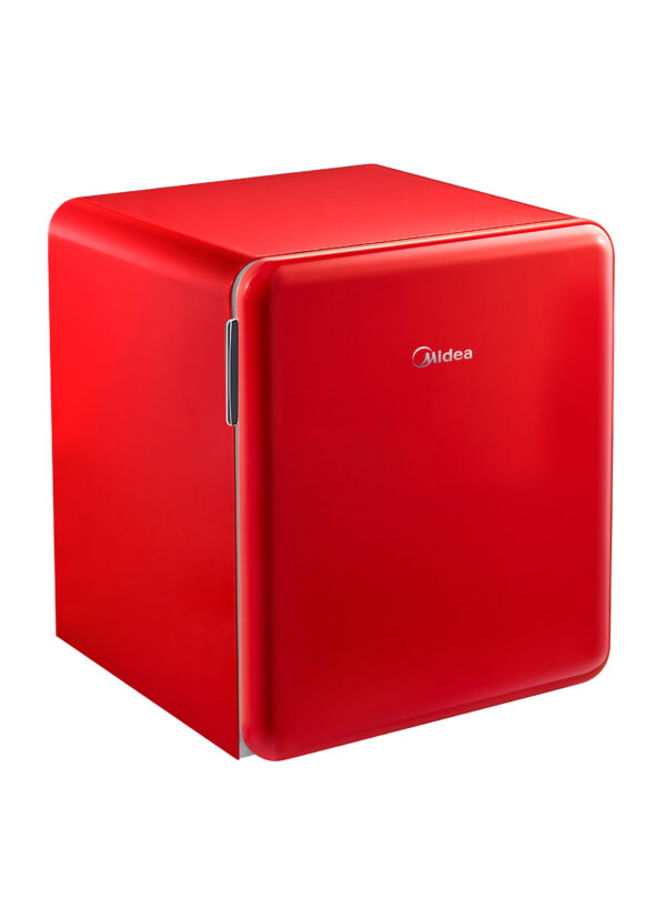 Midea Freestanding Mini Fridge – 47L compact fridge with adjustable cooling.