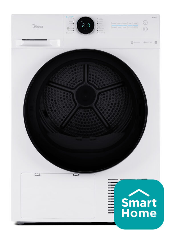 Midea Tumble Dryer with Wi-Fi control.